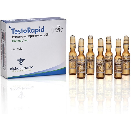 Testorapid 100Mg (Testosterone Prop Amp)