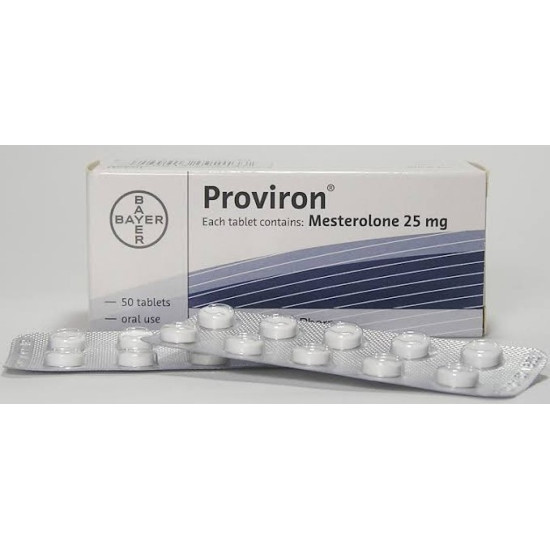 Proviron Bayer 25mg - 20 Pills