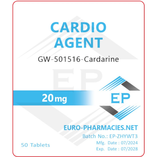 Cardio Agent (GW501516) – 20Mg USA
