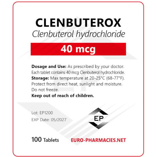 Clenbuterox 40Mcg USA