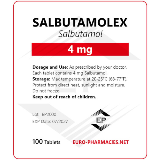 Salbutamolex 4Mg USA