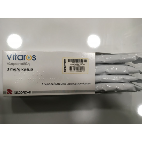 Vitaros 3mcg Cream