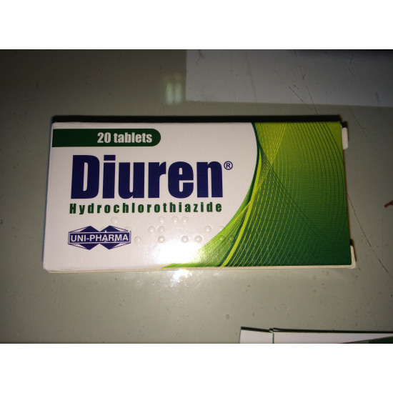 Diuren (Dyazide) 25mg  - 20 Tablets