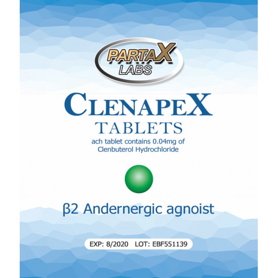 Clenapex 40mcg - 500 Pills
