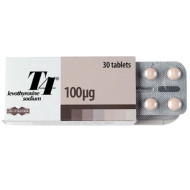 T4 100mcg - Levothyroxine -
