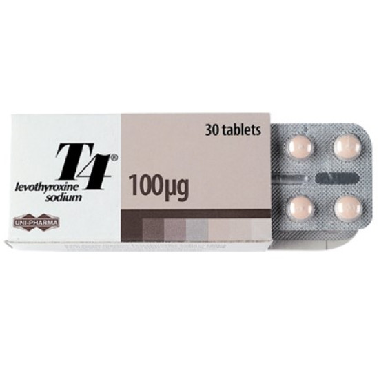 T4 100mcg - Levothyroxine -
