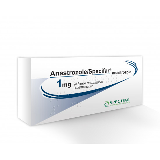 Anastrazole 1 mg (Arimidex) - 28 pills