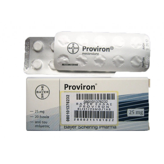 10 Box (200Tabs) Proviron - Bayer – Schering 25mg