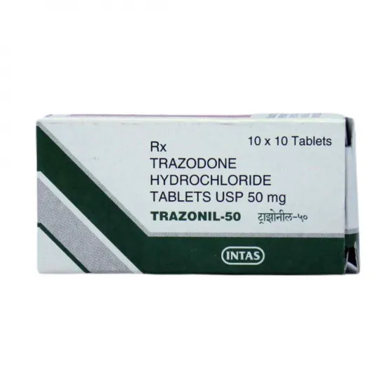 Trazonil 50Mg (Trazodone)