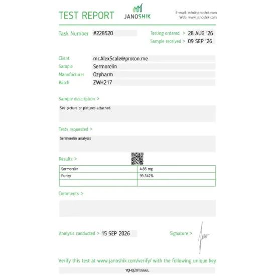 Sermorelin 5Mg USA