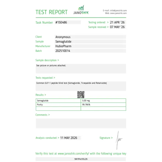 Semaglutide 5Mg + Water USA